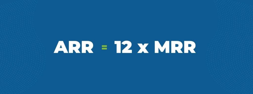 How can i calculate the Annual Recurring Revenue (ARR)?