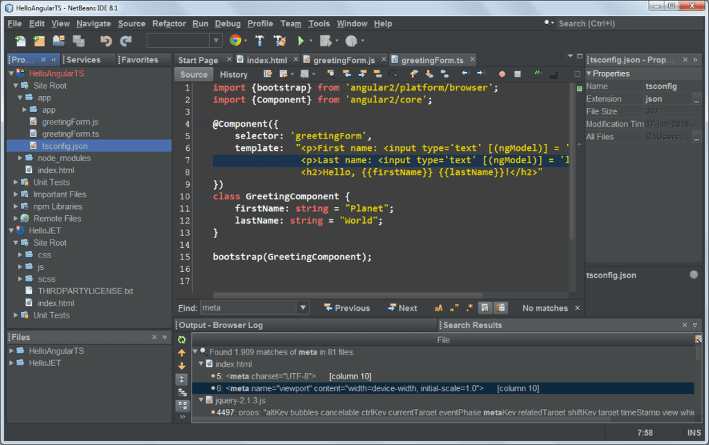 apache netbeans