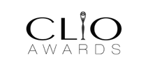 parallelstaff- Clio Awards logo featuring the word CLIO in large letters, with the I replaced by a stylized Solo trophy figure, and the word AWARDS below in smaller capitals.