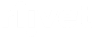 parallelstaff- White logo displaying the word riivet in lowercase letters on a transparent background, with the two is stylized to resemble rivets.