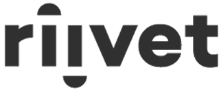 parallelstaff- The image shows the word rivet in lowercase, bold black letters. The dot of the letter i is merged with the vertical stem, giving it a unique design. The background is transparent.