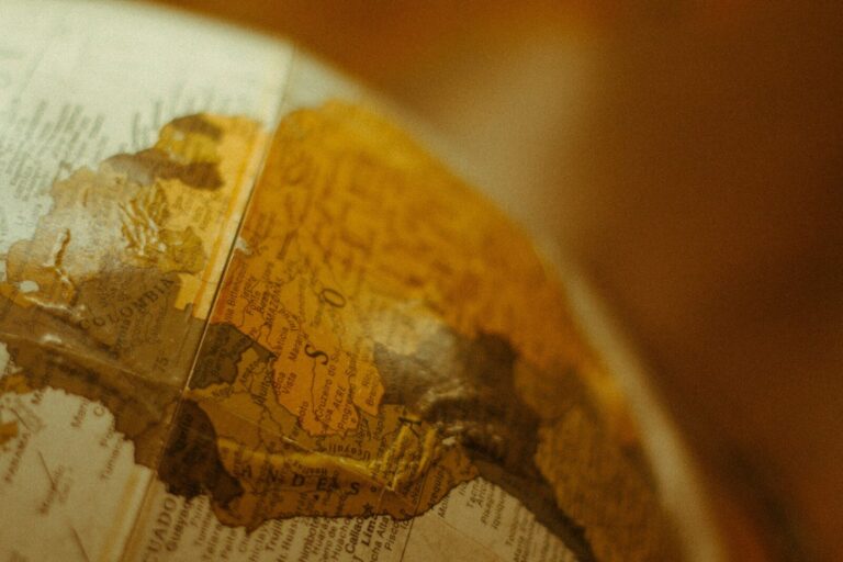 a close up of a book with a map on it