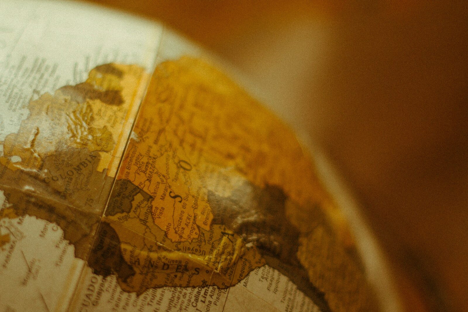 a close up of a book with a map on it