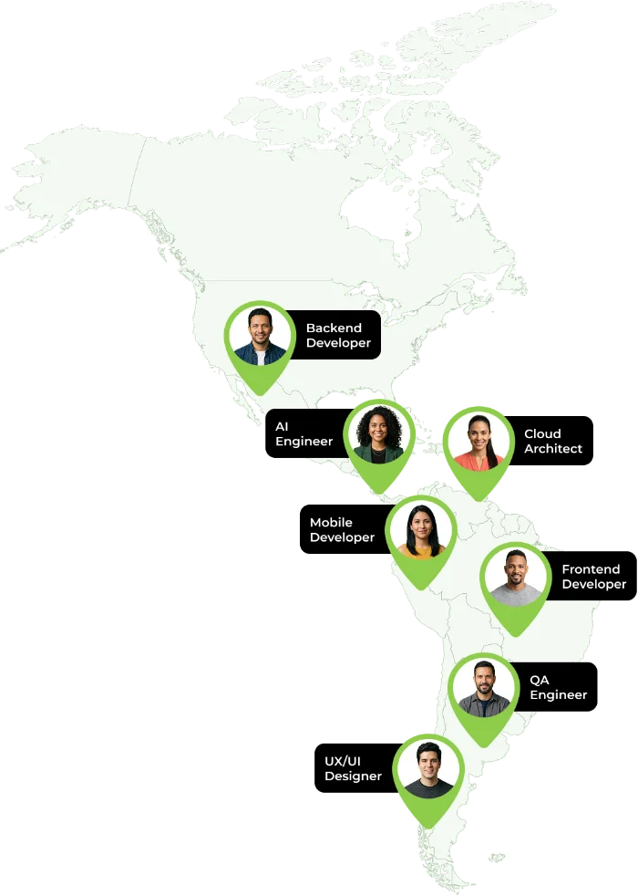 ParallelStaff Latin America nearshore development network