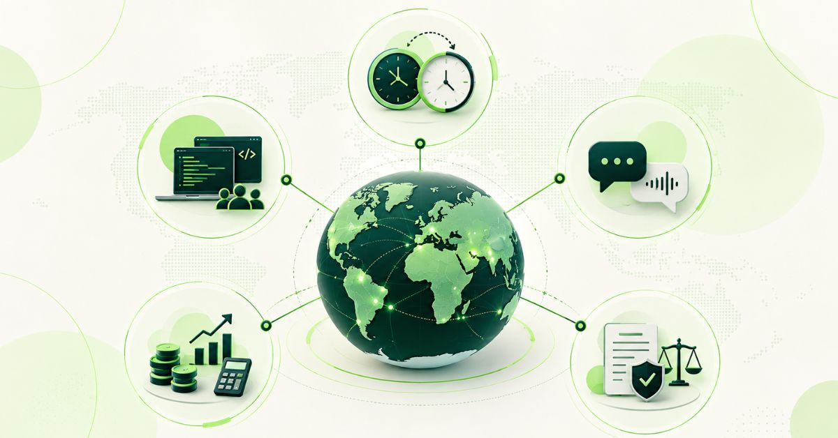 Five factors for evaluating software development outsourcing countries